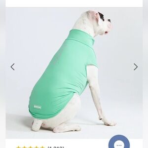 Green SPF Sunblock Dog T-shirt